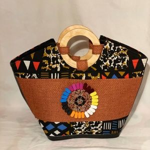 Handcrafted African handbag